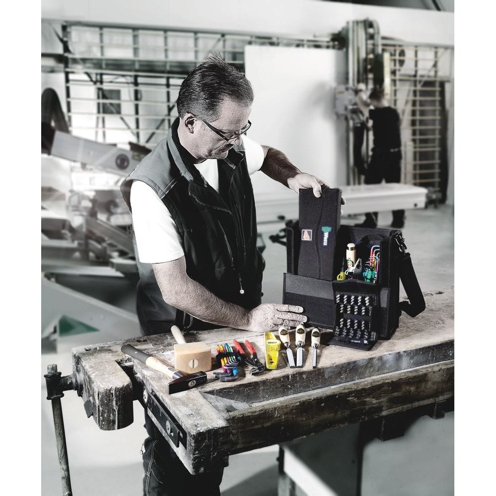 WERA 2GO H 1 GEREEDSCHAPSSET VOOR HOUTBEWERKING, 134-DELIG-2