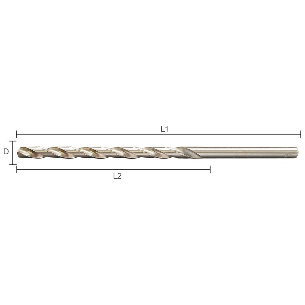Labor Metaalboor DIN340 HSS-G Geslepen 6.1mm 1TS-2