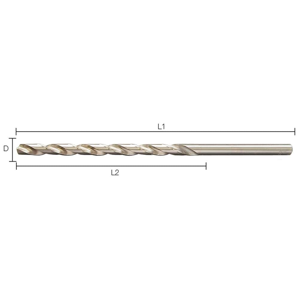 Labor Metaalboor DIN340 HSS-G Geslepen 7.6mm 1TS-2