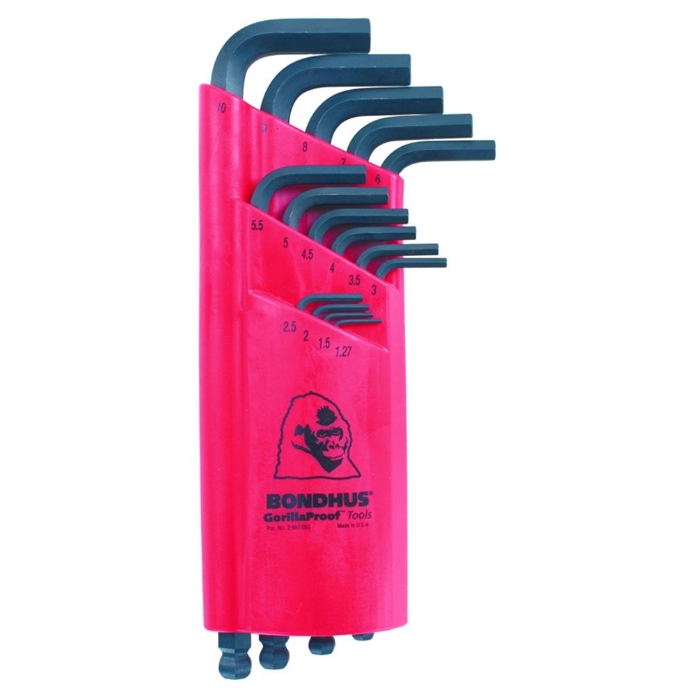 Haakse inbusset 1.27-10mm lang BLX15M Kogelkop-0