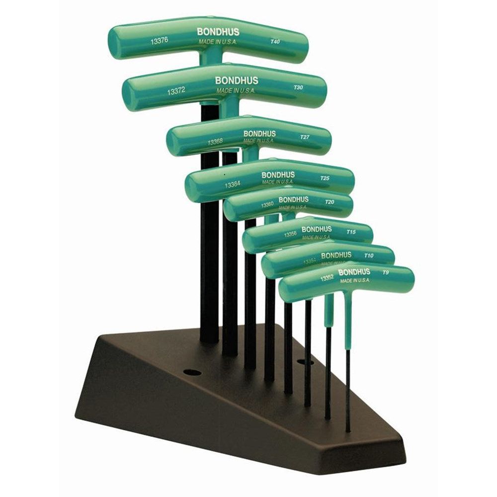 T-greep torxsleutelset T9-T40 TTHX8-0