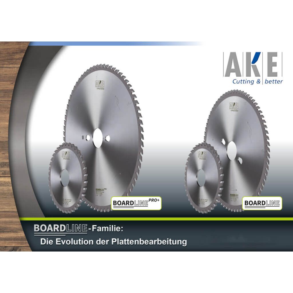 Boardline Pro+ Zaagblad Ø 320 mm, asgat 80 mm, B=4,40 mm, Z=60 TF Pos., HW