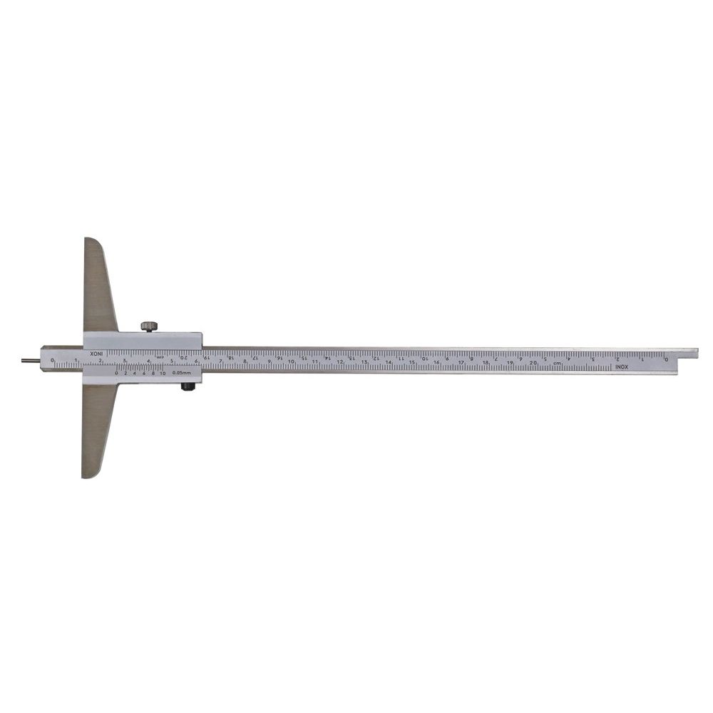 Diepteschuifmaat 200x100mm omstelbaar naald diameter 1,6mm afl. 1/20+0,05mm-2