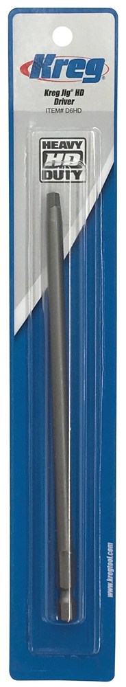 1/4" schroefbit SQDR R3 L=152mm voor Kreg Jig HD