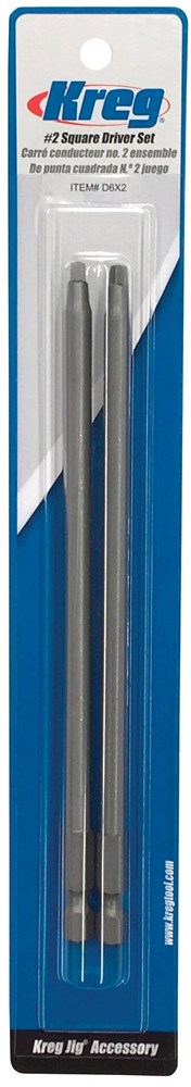 1/4" SQDR R2x152mm schroefbit (2 stuks)
