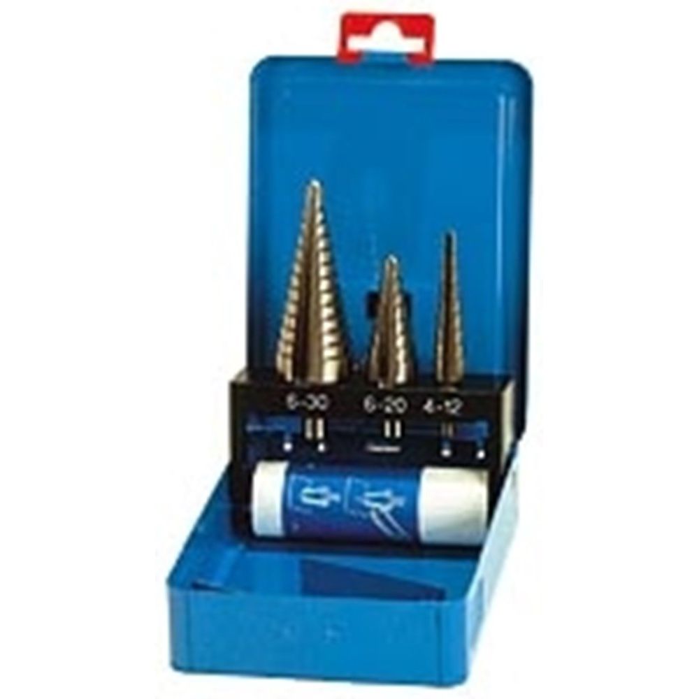 Set HSS trapboren 4.0-30mm In metalen cassette-1