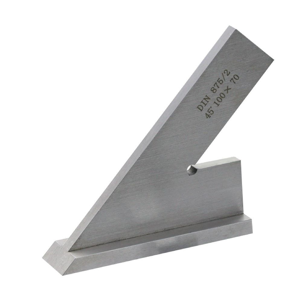 Plaatwinkelhaak 45gr. 150x100mm met aanslag-0