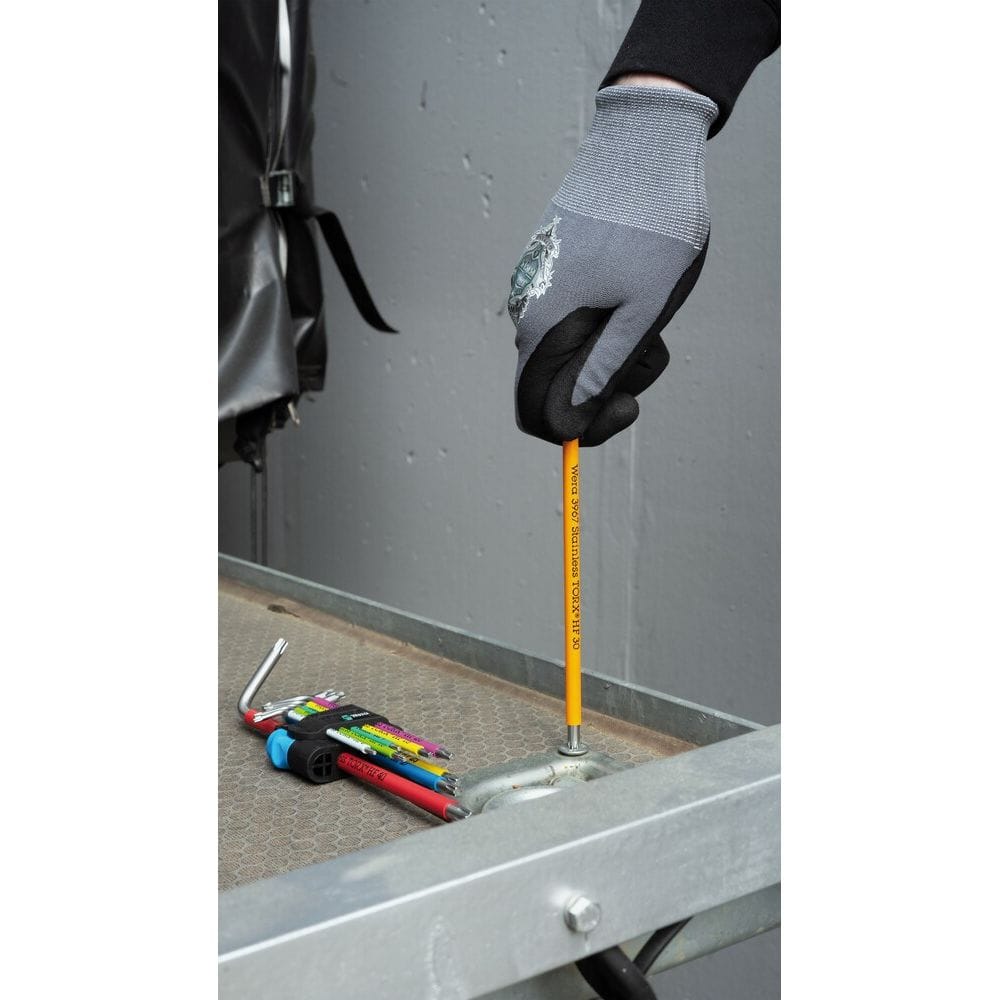 3967/9 TX SXL MULTICOLOUR HF STAINLESS 1 STIFTSLEUTELSET MET VASTHOUDFUNCTIE, RVS, 9-DELIG-6