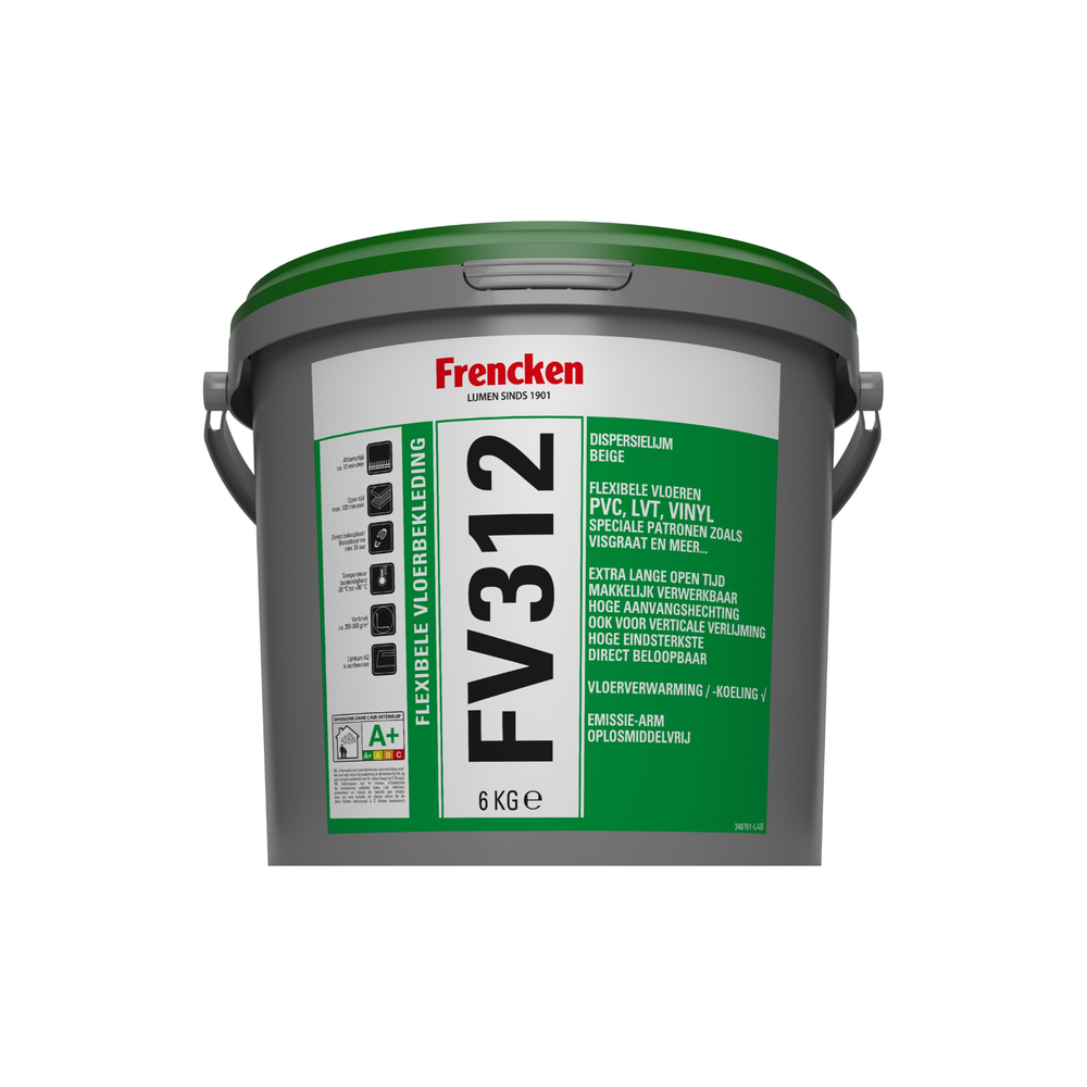 FV312 – PVC, LVT & vinyl lijm (6 EMMERS)