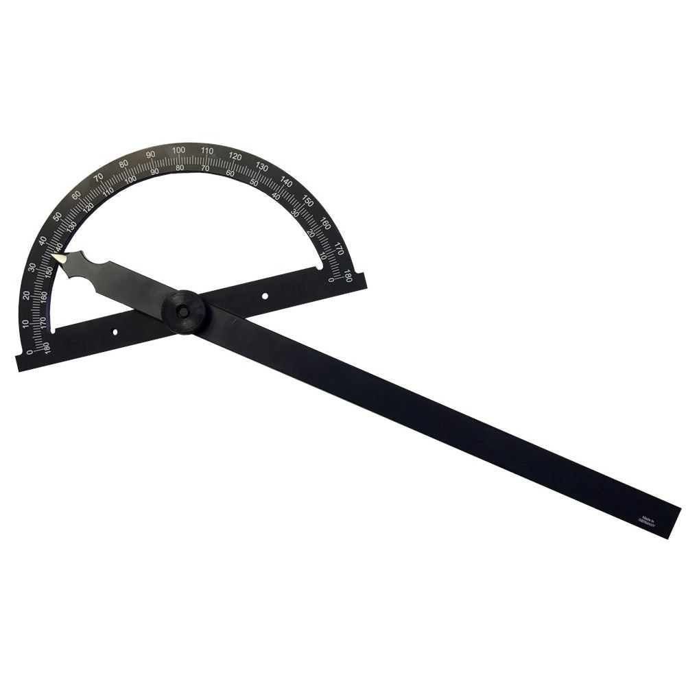 Gradenboog 80x120mm zwart aluminium, dubbele telling-0