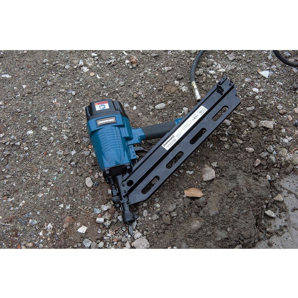 Silverline - Pneumatische tacker, 90 mm 10-12-gauge