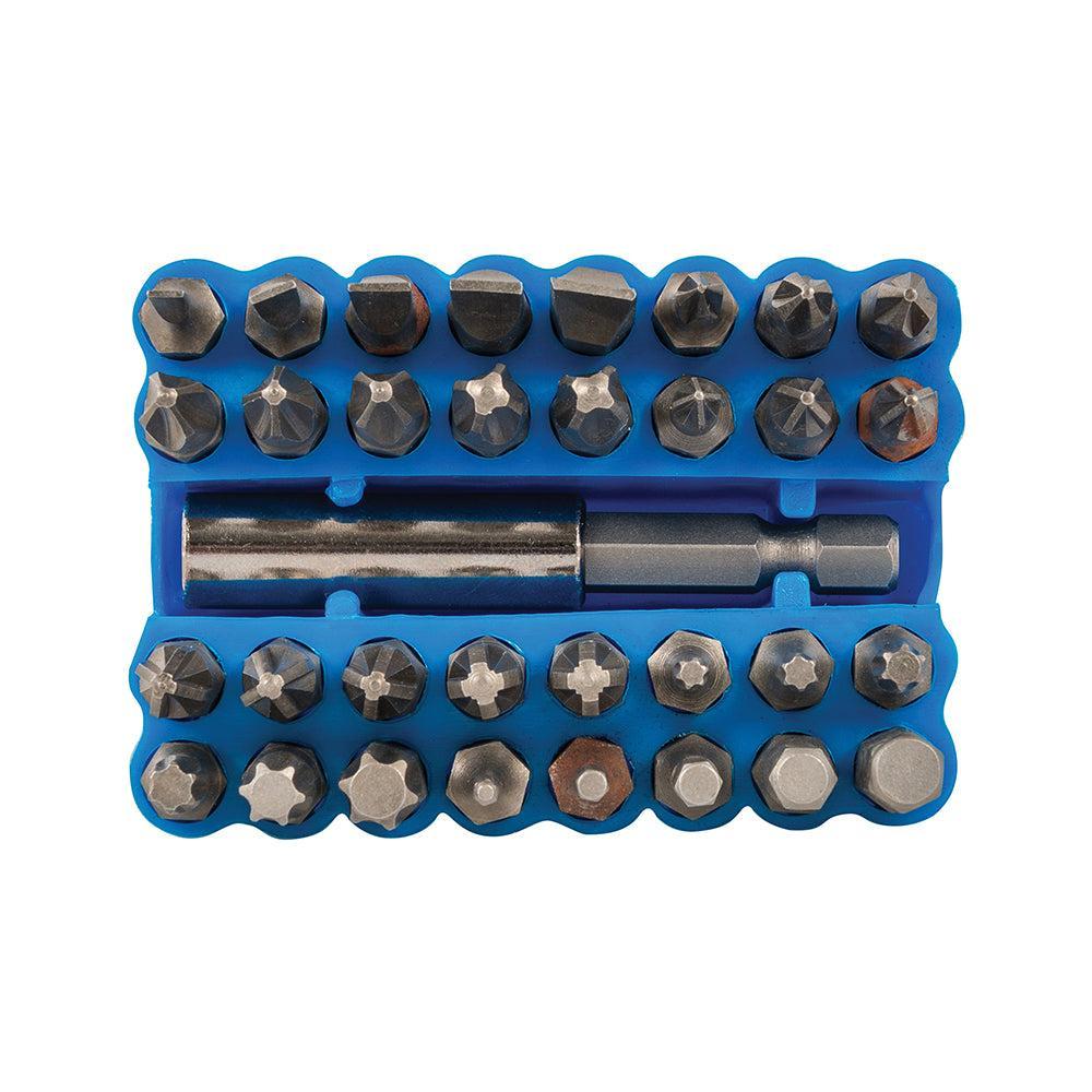 Silverline - 33-delige schroevendraaier bit set 25 mm