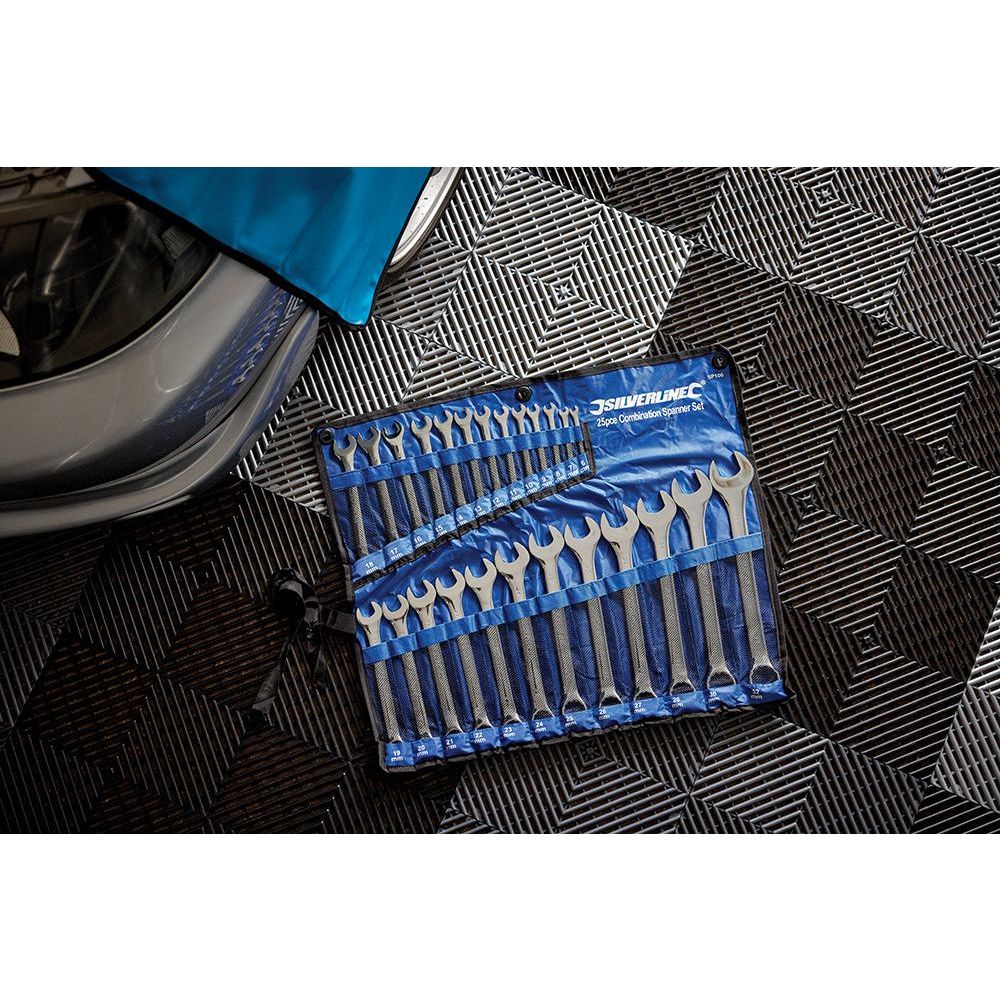 Silverline - 25-delige steekringsleutel set 6 - 32 mm