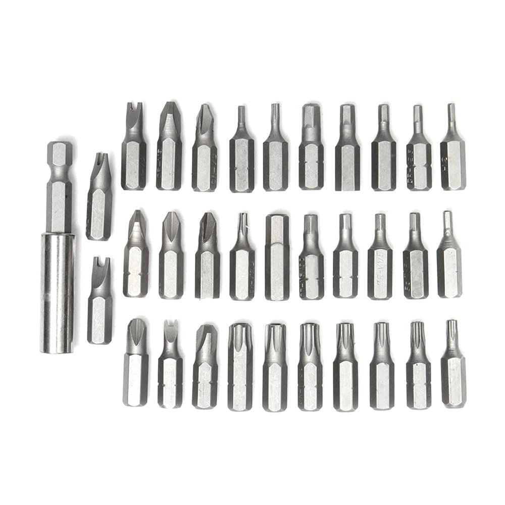 Silverline - 33-delige veiligheid bit set 25 mm