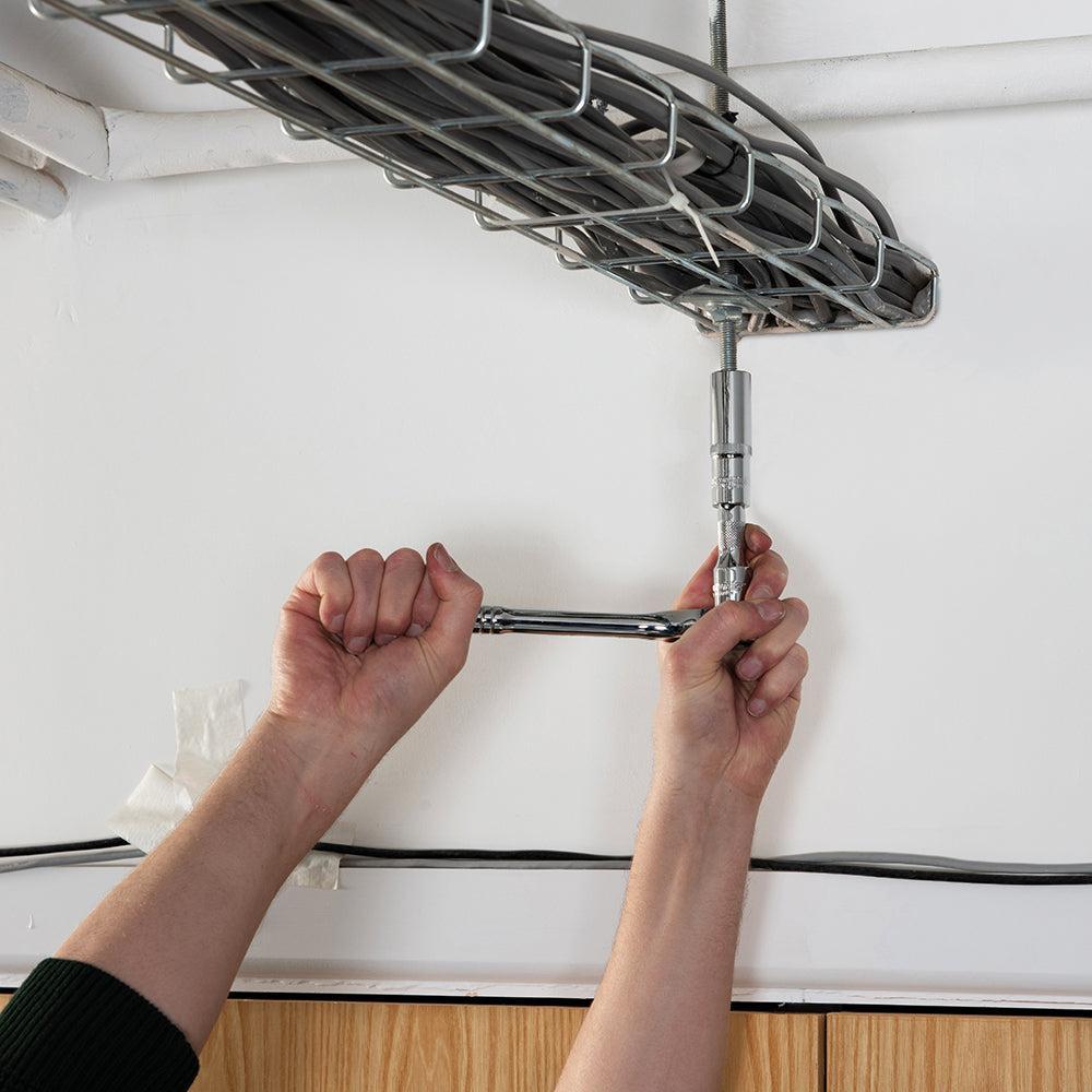 Silverline - Diepe zeskantige 1/2" metrische dop 19mm