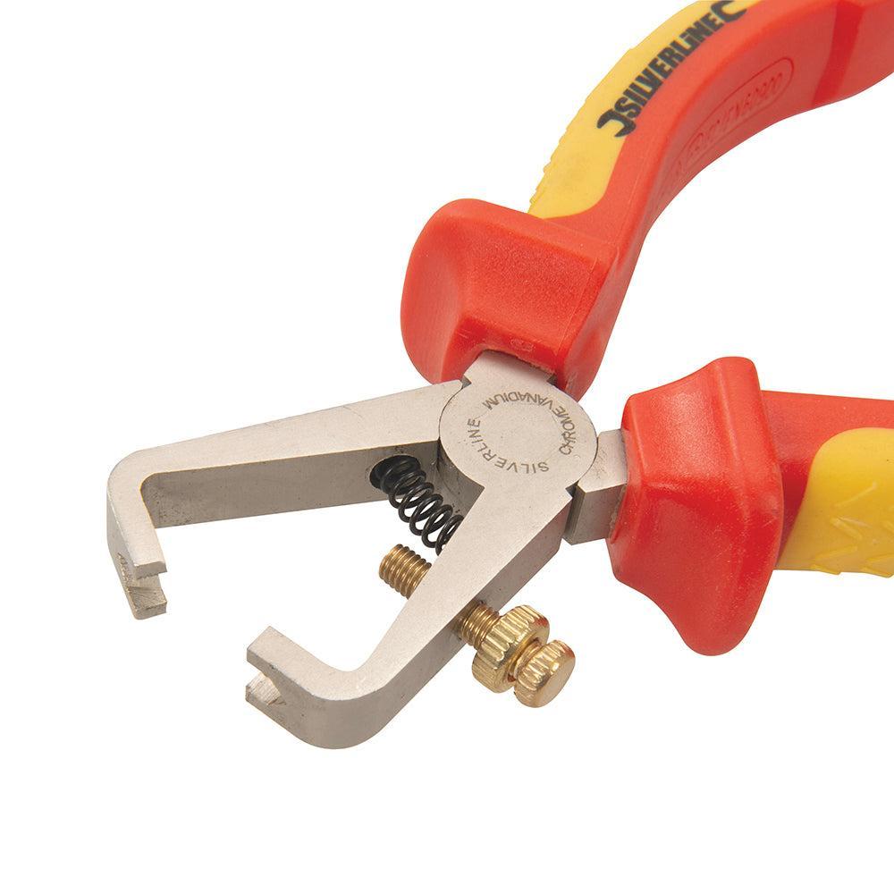 Silverline - VDE striptang, Expert 160 mm
