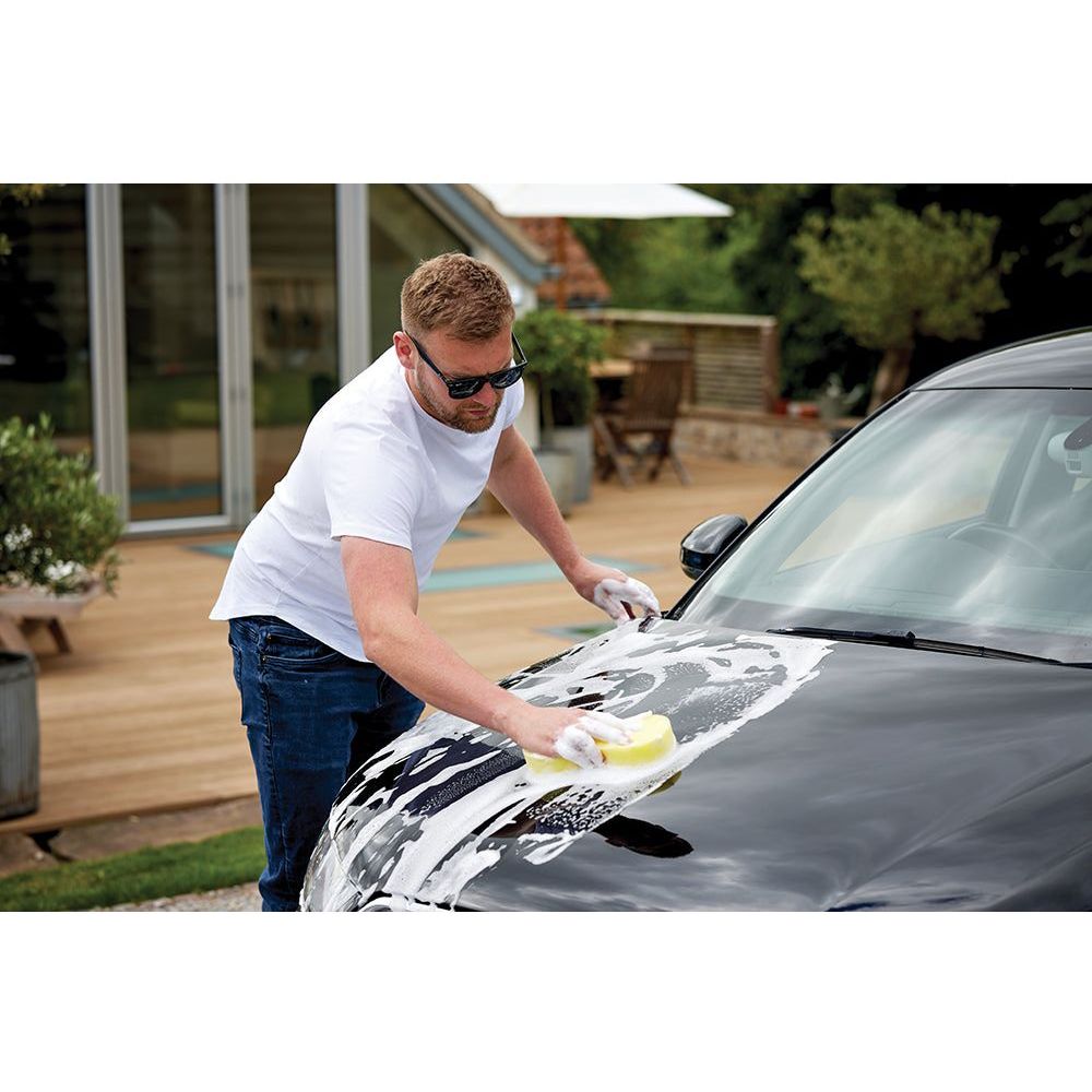 Silverline - Poetsspons 220 x 110 x 50 mm