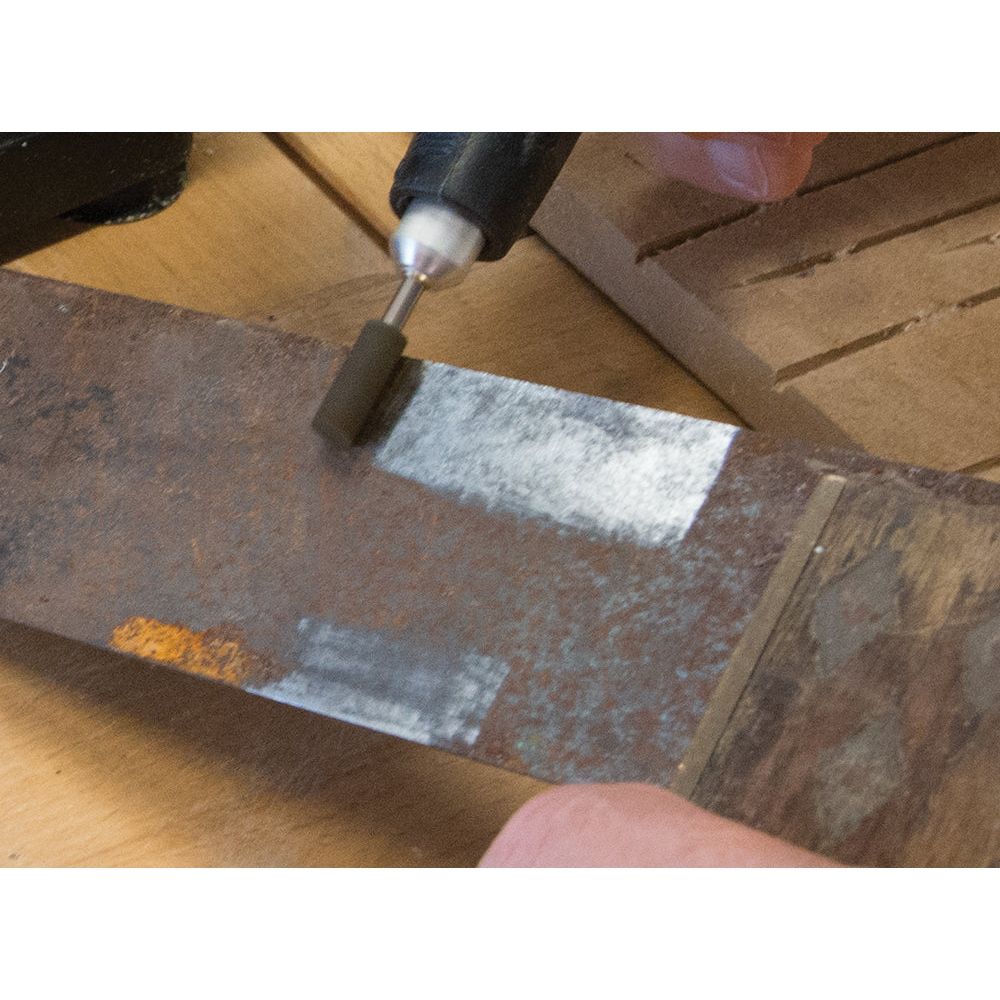 Silverline - 6-delige rubberen polijstkoppen set 6 mm dia.