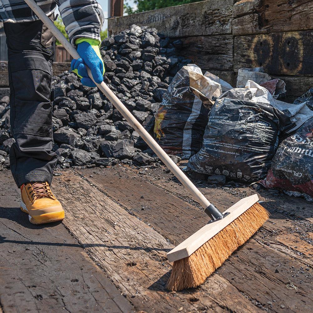 Silverline - Plastic bezemsteel beugel 23 - 24 mm diameter