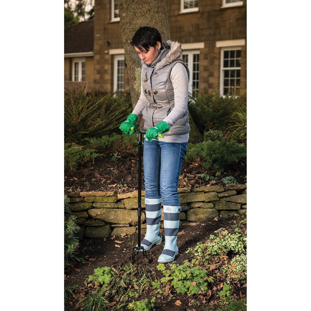 Silverline - Draai handkrabber met lang handvat 950 mm