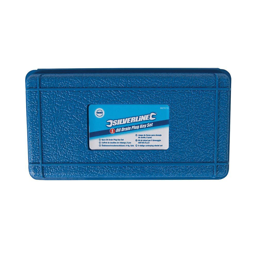 Silverline - 6-delige carterplug sleutel set