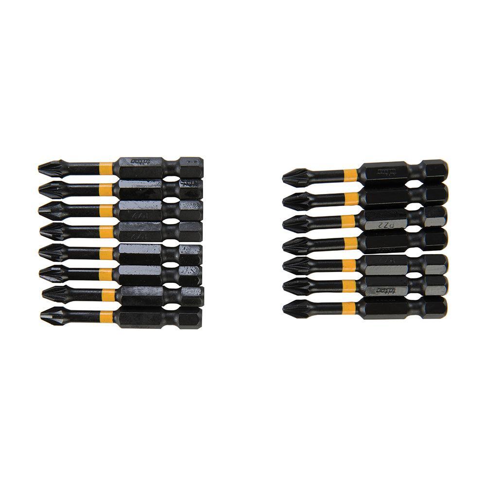 Triton - Pozidriv impact schroefbit, 15 pk. PZ2, 50 mm