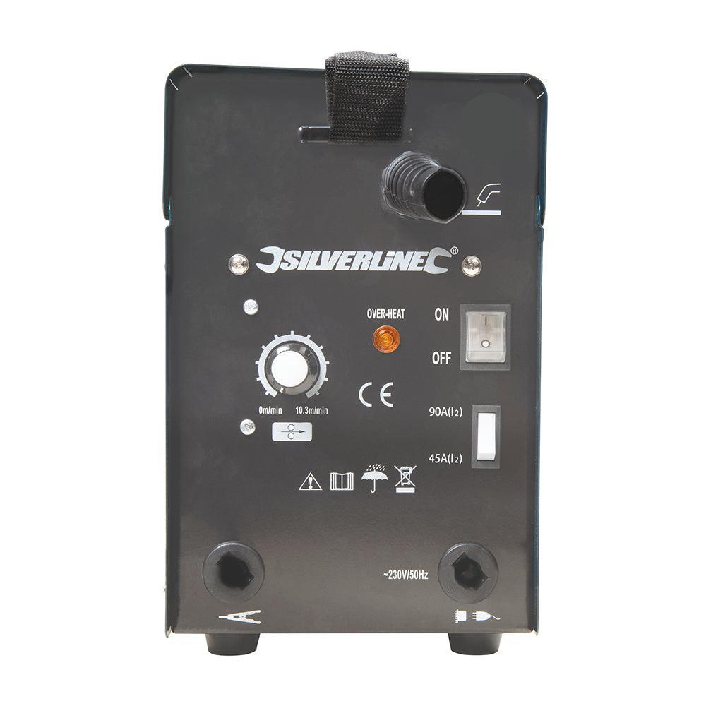 Silverline - 90 A gaslose MIG lasmachine
