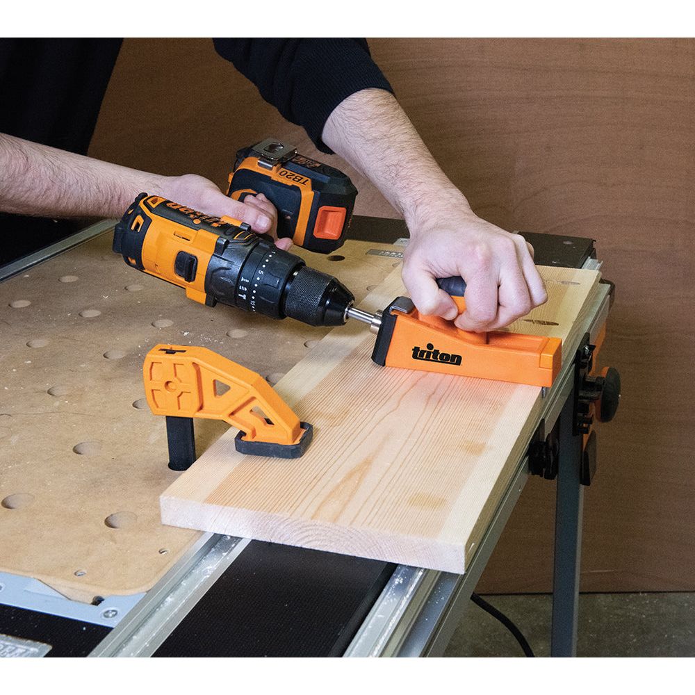 Triton - T3 Handige pocket boor mal, 3/4" (19 mm) T3PHJ