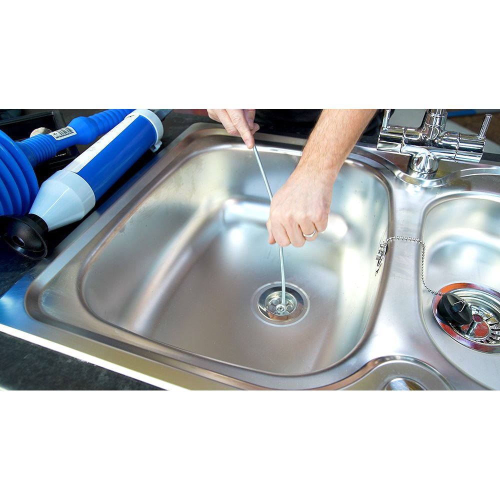 Silverline - Afvoerpijp ontstopper 1,8 m x 6 mm