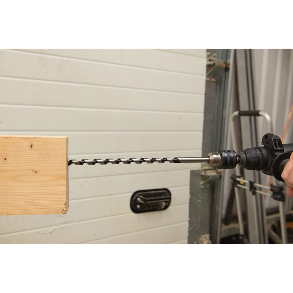 Silverline - 4-delige lange slangenboor set 8 - 24 mm