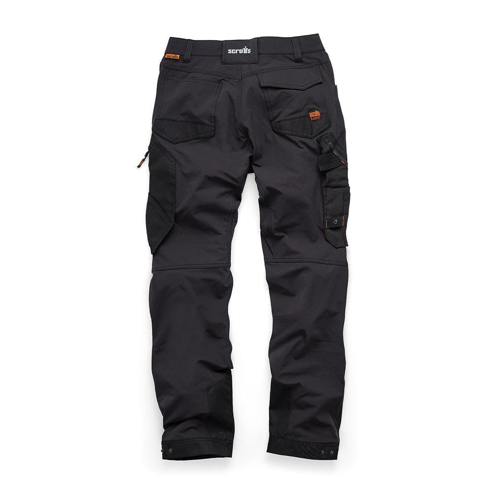 Scruffs - Pro Flex Plus werkbroek, zwart Maat 52 L
