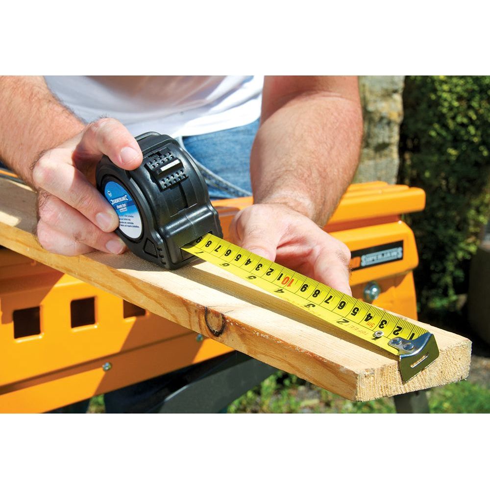 Silverline - Breede rolmaat 5 m x 25 mm