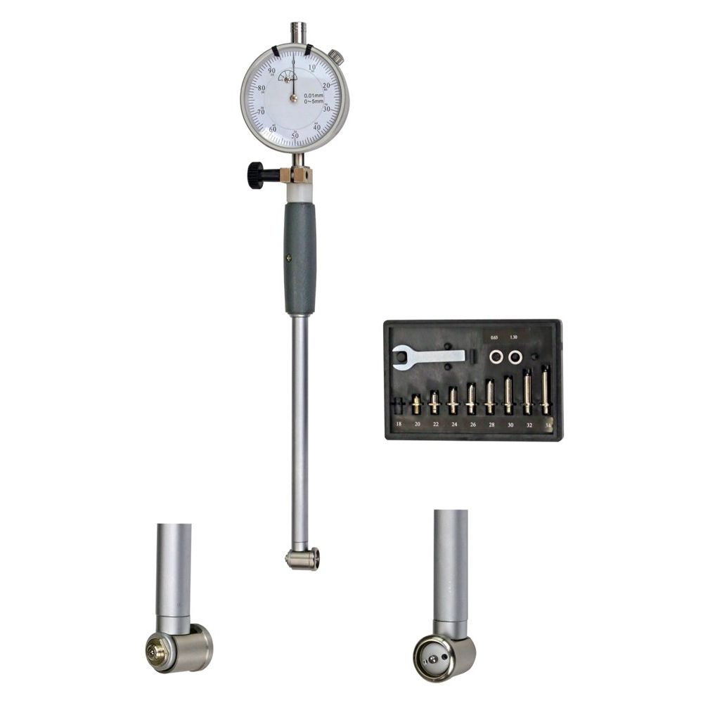 Binnenmicrometer met klok 18-35mm, HM meetkop-0
