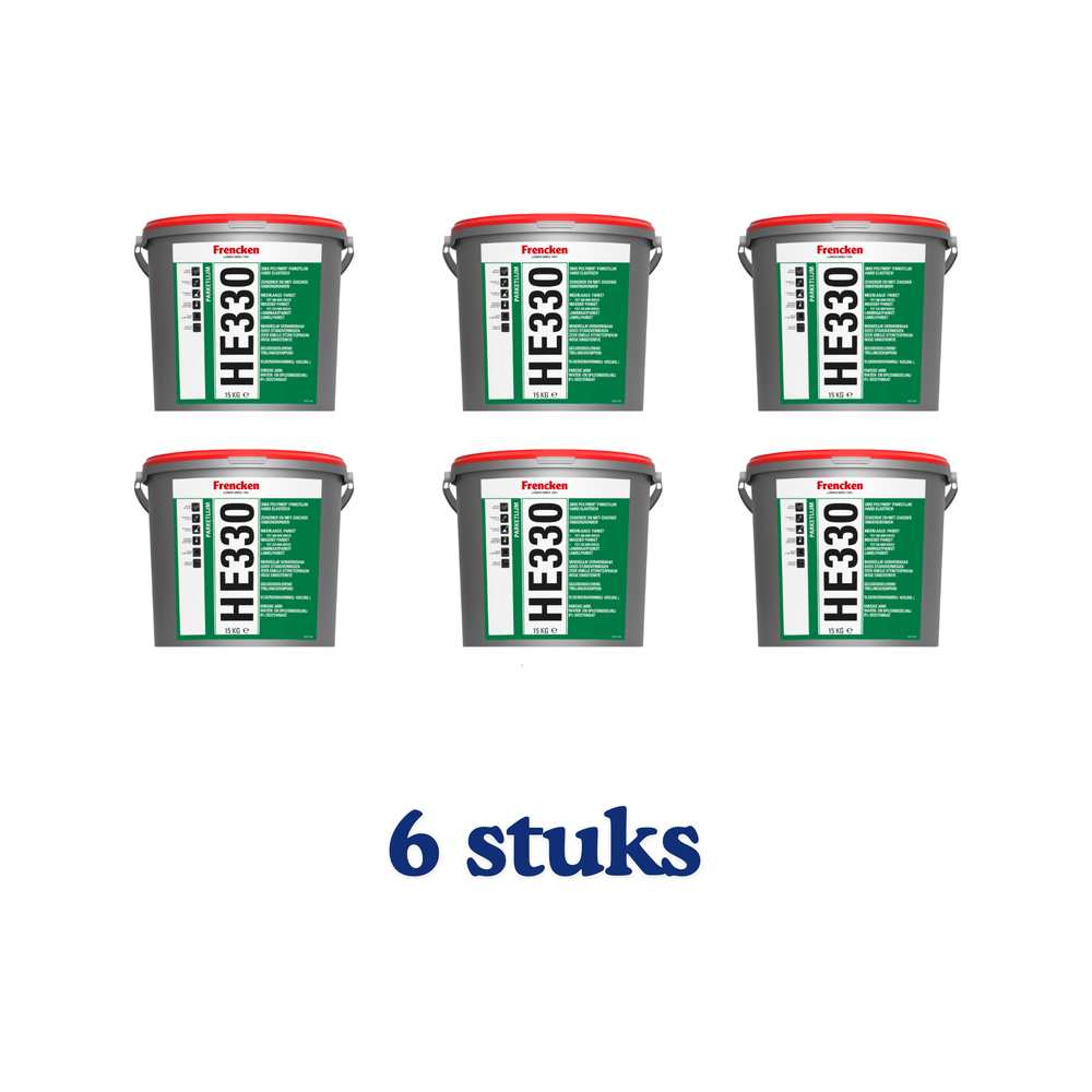 HE330 – Parketlijm (P-E90 original) (6 EMMERS)