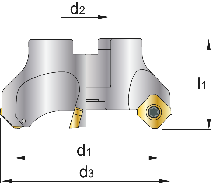 Phantom Vlakfrees, 45° SEHT