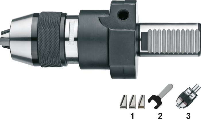 Phantom Zelfspannende Precisieboorhouder, type XP, DIN 69880 VDI