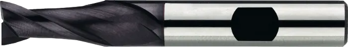 Phantom UNI Volhardmetaal Schachtfrees, 2-snijder DIN 6527-B lang, AlTiN-X