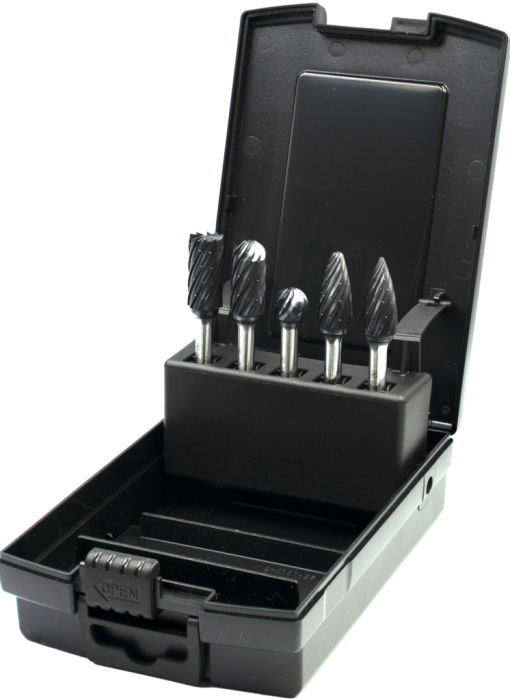 Phantom HP2 UNI Hardmetaal Set Stiftfrezen AlTiN-X