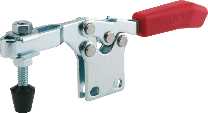 Torax Horizontale Snelspanklem, met verticale voet