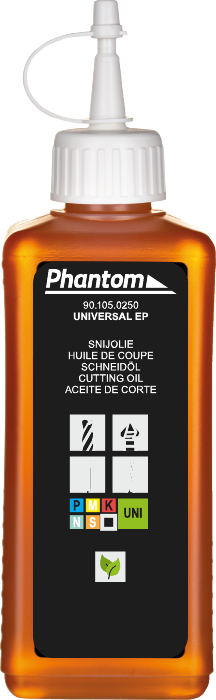 Phantom Universal Snijolie EP (Extreme Pressure), chloor- en silicoonvrij, op plantaardige basis