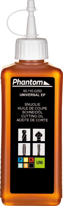 Phantom Universal Snijolie EP (Extreme Pressure), chloor- en silicoonvrij, op mineraaloliebasis