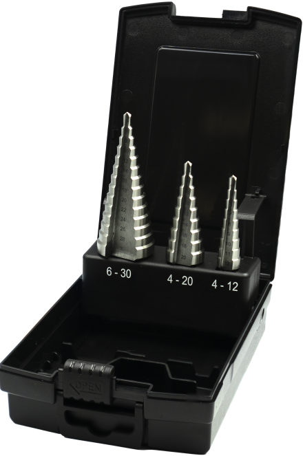 International Tools ECO PRO HSS Getrapte Plaatboor blank geslepen uitvoering
