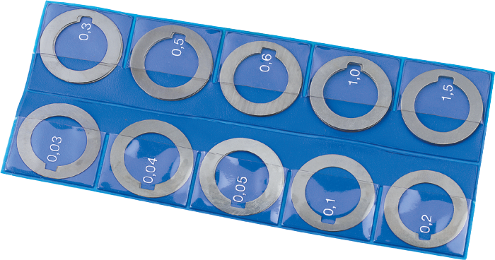 Phantom DIN 2084-B Set Freesdoornringen, DIN 2084-B