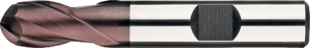 Phantom HSS-E 8% Radiusfrees, 4-snijder DIN 844-B kort, type N, TiAlN