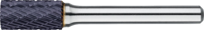 Phantom Hardmetaal Stiftfrees model A, cilindrisch, schacht 6 mm, TiAlN
