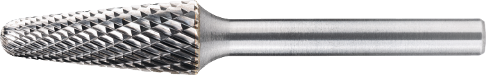 International Tools ECO PRO Hardmetaal Stiftfrees model L, kegelvorm, met ronde kop