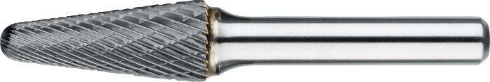 Phantom Hardmetaal Stiftfrees model L, kegelvorm, met ronde kop, schacht 8 mm
