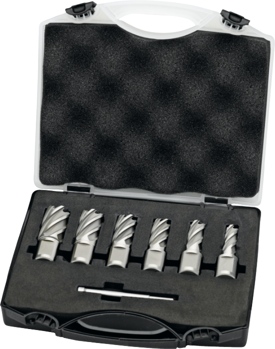 International Tools ECO PRO HSS Set Kernboren snijdiepte 30 mm‚ 62.098 12 - 22 mm