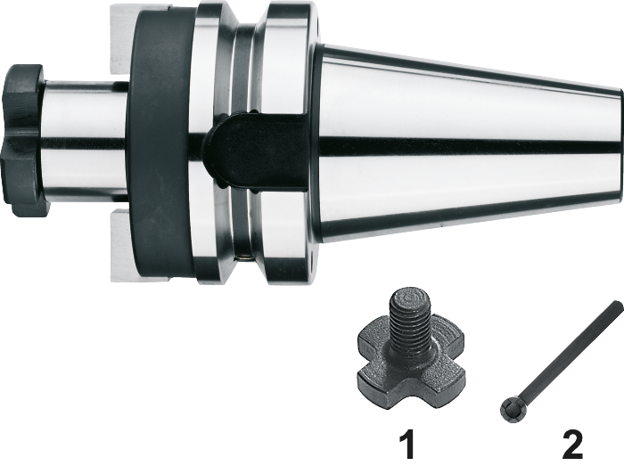 Torax DIN 6357 Opsteekfreeshouder voor frezen met dwarsspiebaan, ISO 7388-2 (MAS-BT)