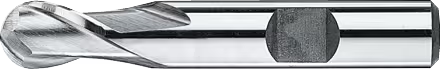 Phantom HSS-E PM Radiusfrees, 2-snijder DIN 327-B kort, type N, TiAlN